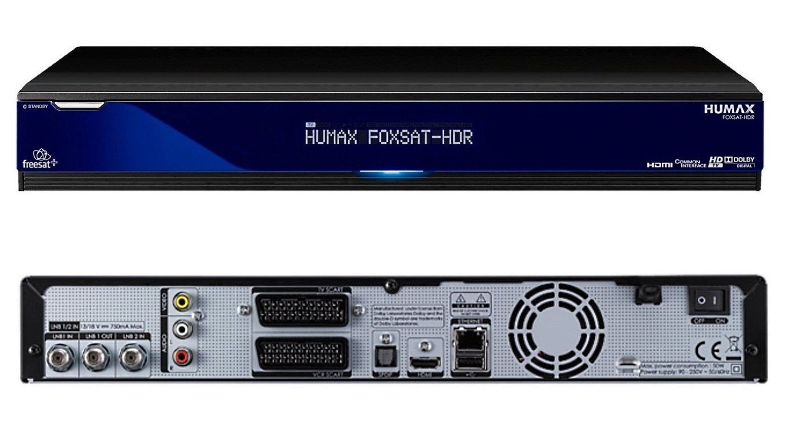 design Artifact get together Misc Parts: Refurbished Humax FoxSat-HDR 1TB FreeSat HD TV Hard Drive  Recorder (Guaranteed)