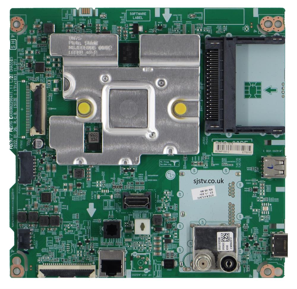 Main AV Boards: New LG 43LQ60006LA Main Board EBT67730101 (EAX69822904)