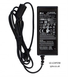 Genuine LG TV Monitor 19V Adaptors EAY62850504 (LCAP25B)