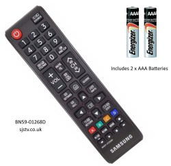New Genuine Samsung Remote 2016/17 KU/MU Series BN59-01268D