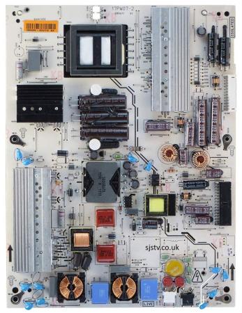 Sharp LC-40LE531E power supply 20554268 (17PW07-2).jpg