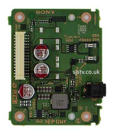 Sony XE9005 JK3 DC Input Board A2170958A (1-982-183-11, 173667711).jpg