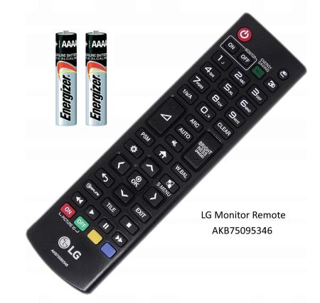 Genuine LG SM Monitor Display Remote Control AKB75095346.jpg